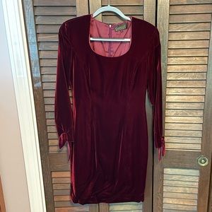 Velvet Cocktail Dress